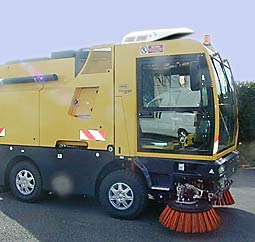 Air-Conditioner Hy-Gloo for vehicle cabins Street Sweeper