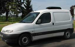 Air conditioning equipment fitted on a Citroen Berlingot