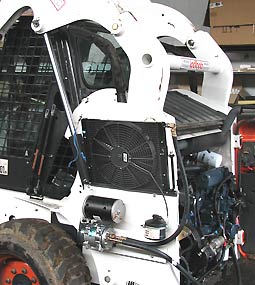 Climatización mini excavadoras Bobcat