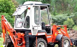 Power-driven AIR-CONDITIONING for KUBOTA