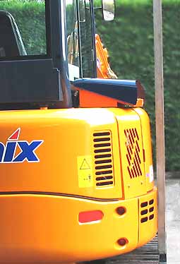 Air-conditioner for Hanix Excavator