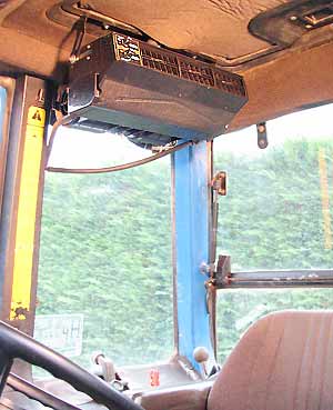 Air-Conditioning for Tractors, comfort cabin of devices