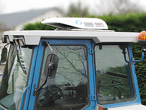 Air-Conditioning for Tractors, comfort cabin of devices