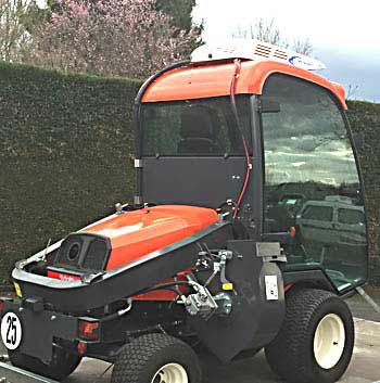 Climatisation pour tondeuse kubota
