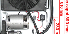 Dimensions Climatiseur � commande �lectrique Hy-Gloo