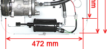 Dimensions Climatiseur � commande �lectrique Hy-Gloo